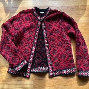 Beautiful LL Bean Merino Wool Cardigan